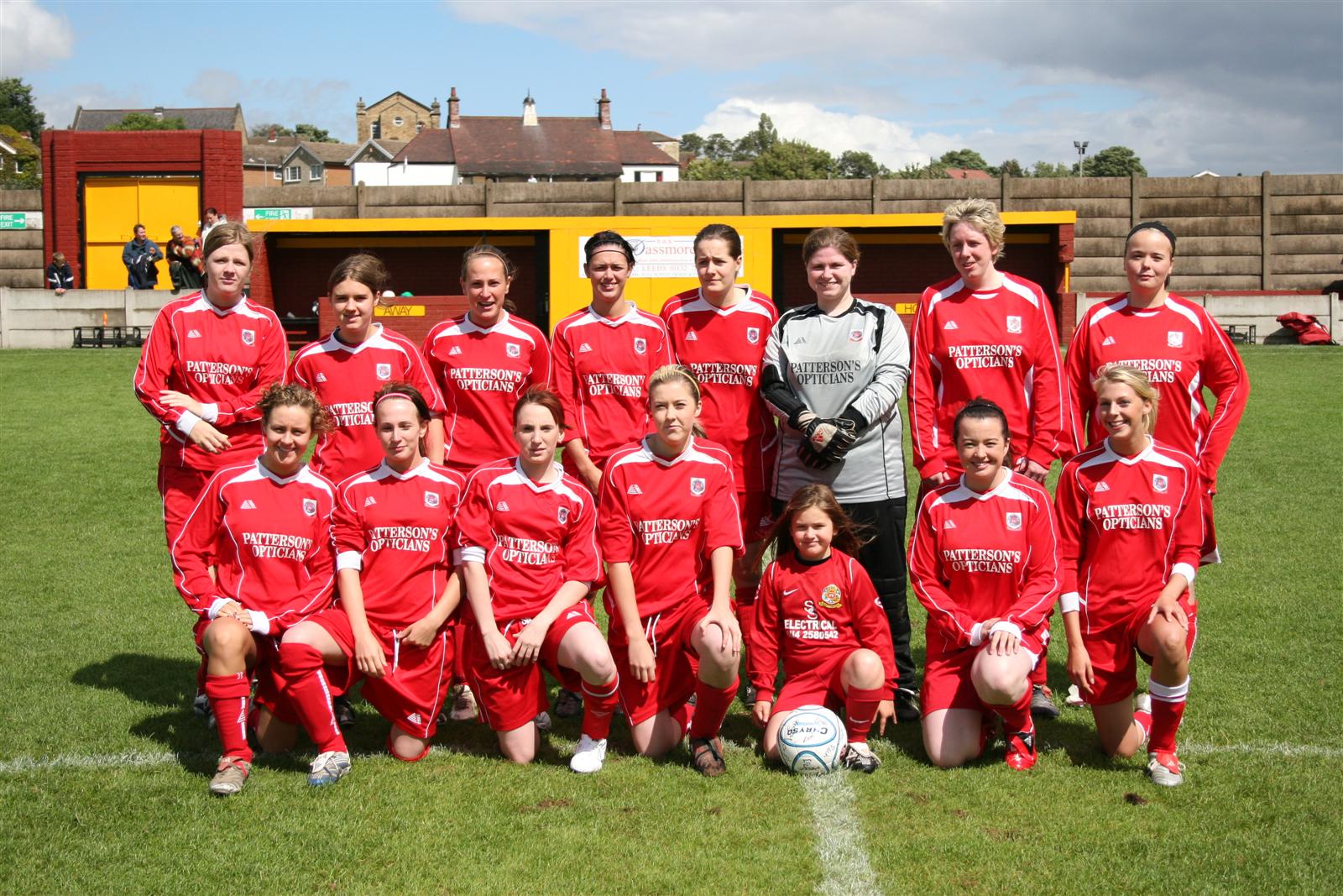 Ossett Town Ladies FC - Team Photograph