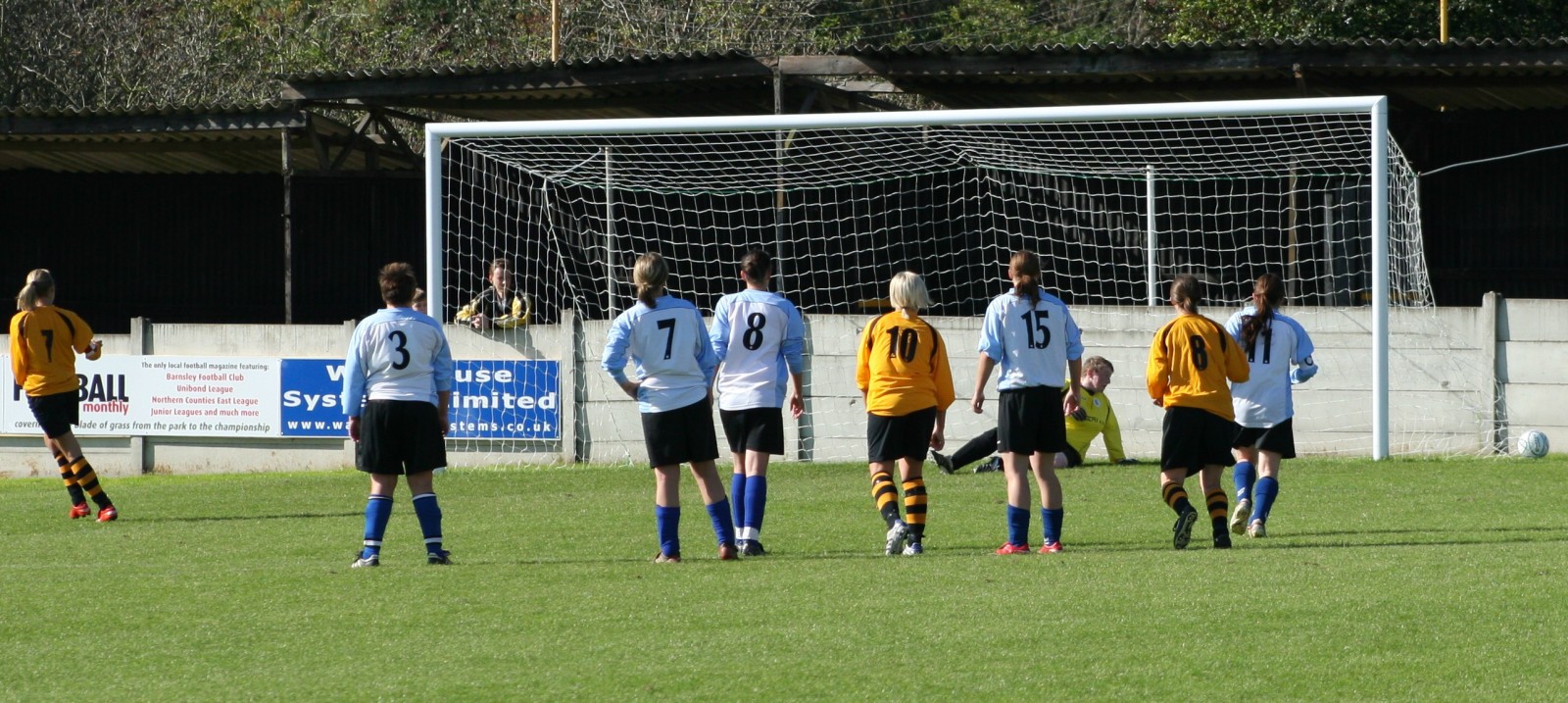 28 Sep - Ossett Albion Ladies v Dearne and District Ladies (