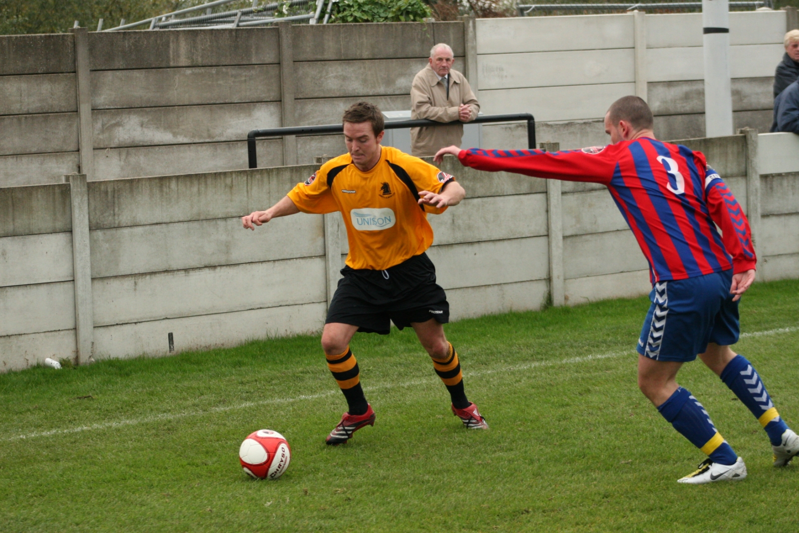 18 Oct - Ossett Albion FC v Woodley Sports FC (Unibond Div 1