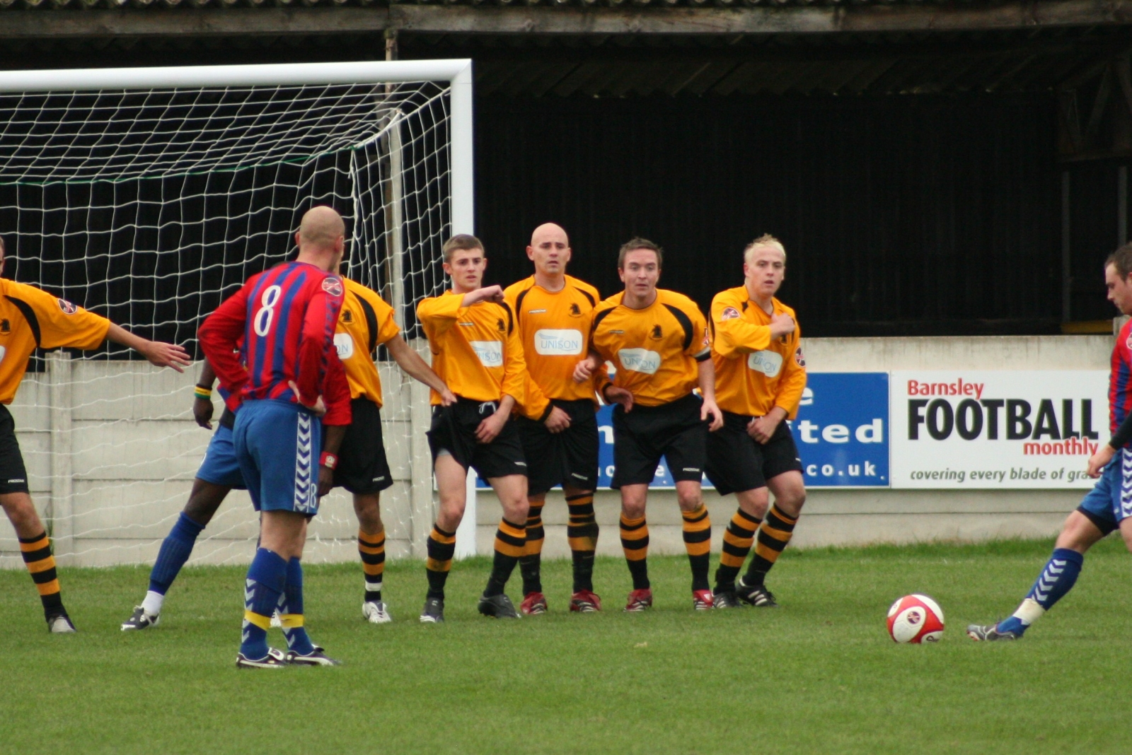 18 Oct - Ossett Albion FC v Woodley Sports FC (Unibond Div 1