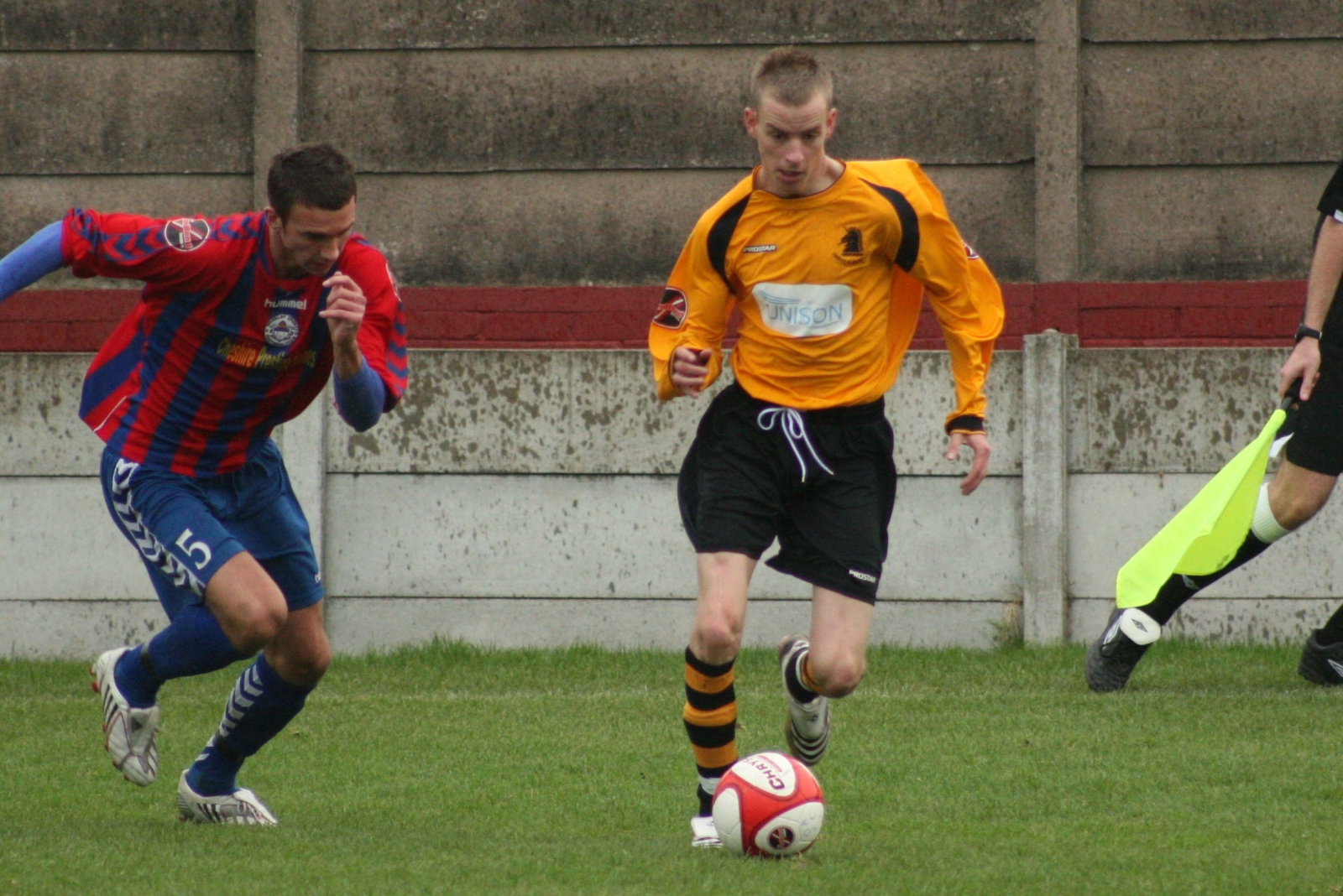 18 Oct - Ossett Albion FC v Woodley Sports FC (Unibond Div 1