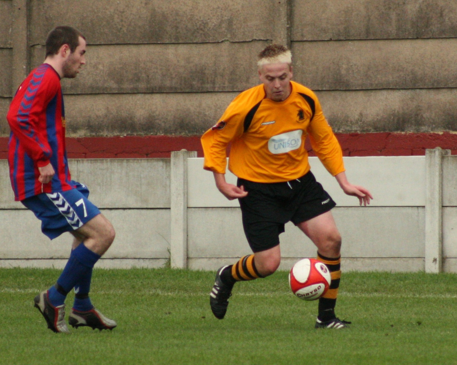 18 Oct - Ossett Albion FC v Woodley Sports FC (Unibond Div 1
