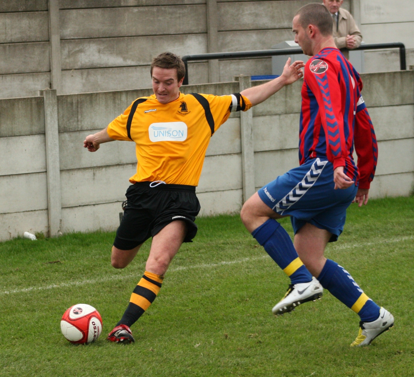 18 Oct - Ossett Albion FC v Woodley Sports FC (Unibond Div 1