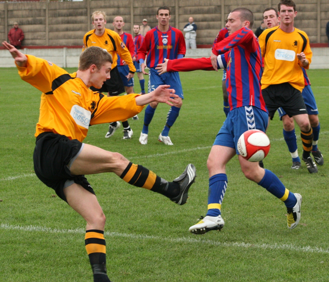 18 Oct - Ossett Albion FC v Woodley Sports FC (Unibond Div 1