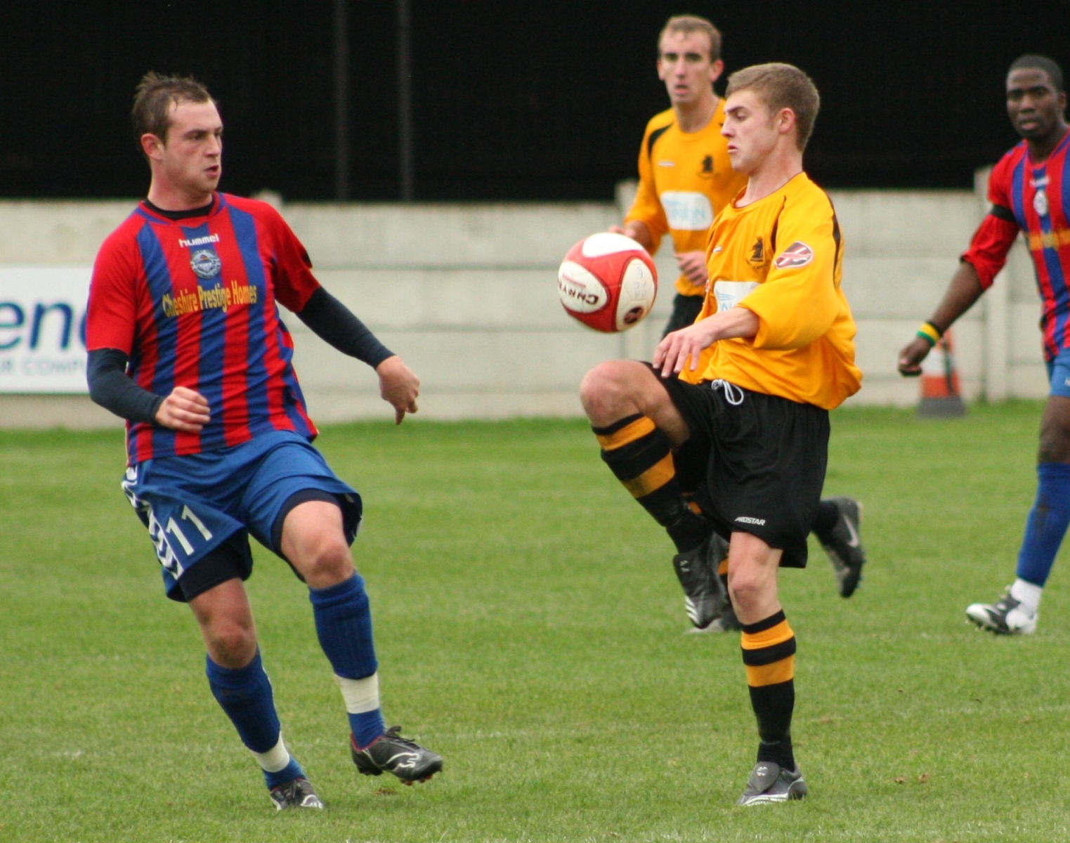 18 Oct - Ossett Albion FC v Woodley Sports FC (Unibond Div 1