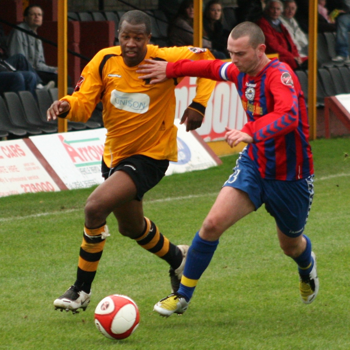 18 Oct - Ossett Albion FC v Woodley Sports FC (Unibond Div 1
