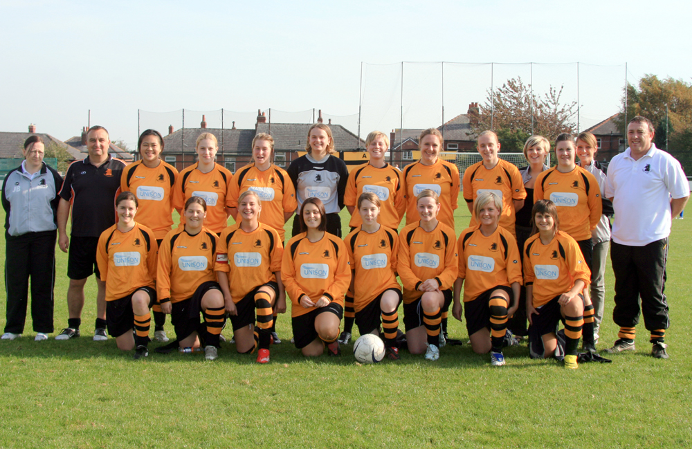 Ossett Albion Ladies Team Photograph