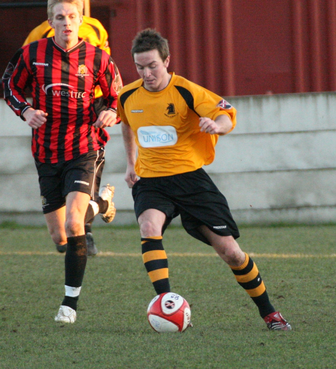 6th Dec - Ossett Albion v Radcliffe Borough FC - Michael Sen