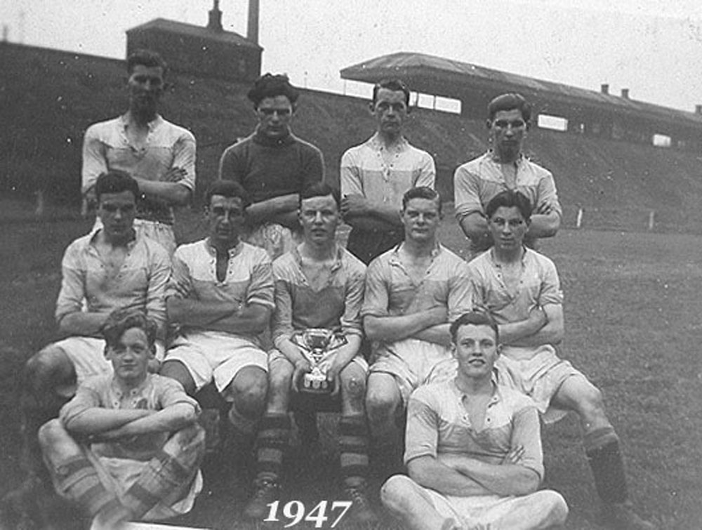 1947 - Ossett Albion AFC Team Photograph