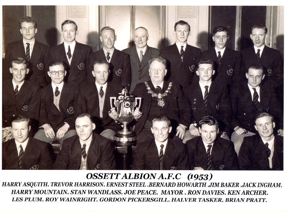 1953 - Ossett Albion AFC Team Photograph