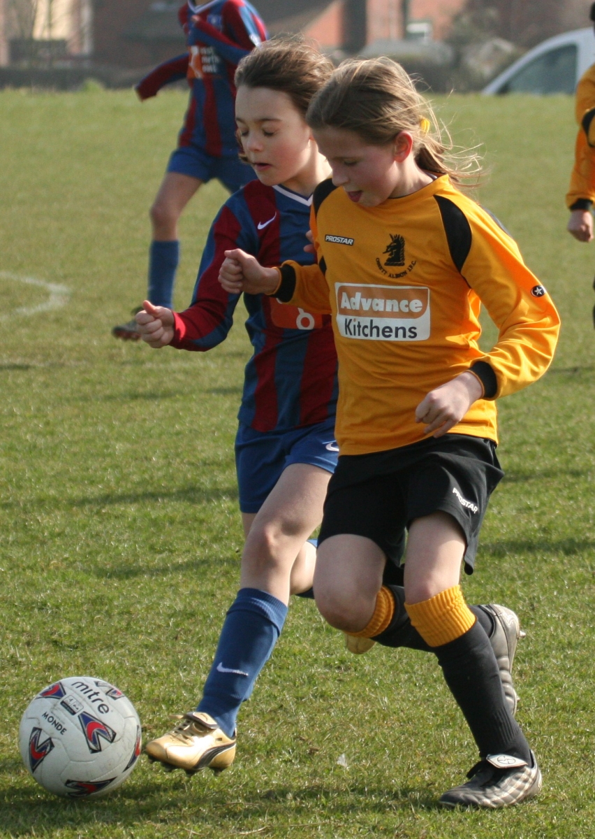 2009 Ossett Albion JFC v North East Leeds Girls FC (Under 9 